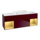 V&B Waschtischunterschrank Wandbeleuchtung Finion 160x60,3x50,1cm, Reg gol m Lac, Peo Matt-1