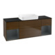 V&B Waschtischunterschrank Wandbeleuchtung Finion 160x60,3x50,1cm, Reg md m Lac, wal ven-1