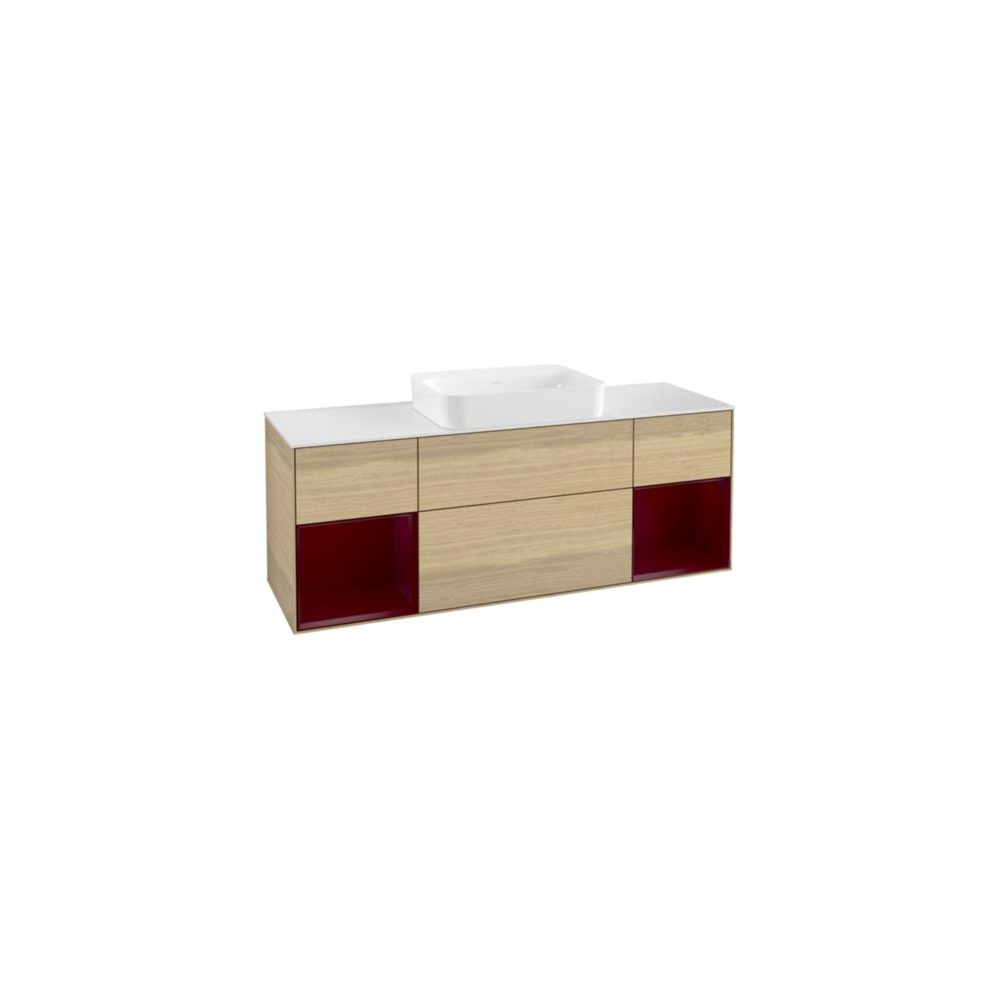 V&B Waschtischunterschrank Wandbeleuchtung Finion 160x60,3x50,1cm, Reg Peo m Lac, Oa ven ; Villeroy & Boch