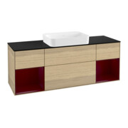 V&B Waschtischunterschrank Wandbeleuchtung Finion 160x60,3x50,1cm, Reg Peo m Lac, Oa ven
