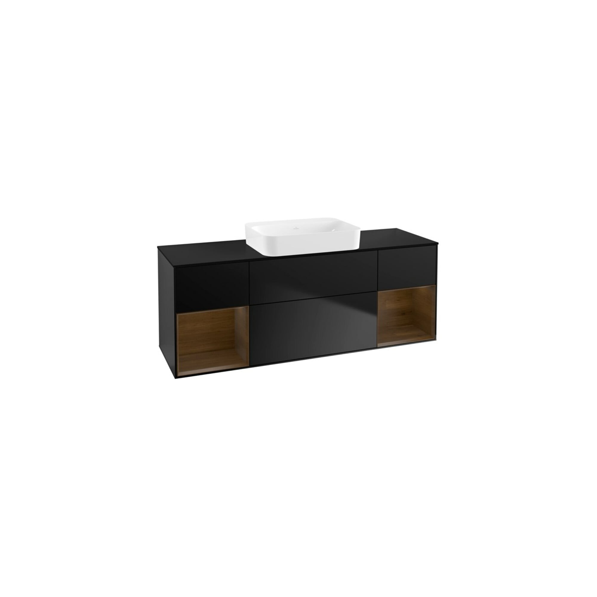 V&B Waschtischunterschrank Wandbeleuchtung Finion 160x60,3x50,1cm, Reg wal ven, bla m Lac ; Villeroy & Boch