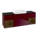 V&B Waschtischunterschrank Wandbeleuchtung Finion 160x60,3x50,1cm, Reg wal ven, Peony Matt-1