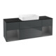 V&B Waschtischunterschrank Wandbeleuchtung Finion 160x60,3x50,1cm, Rg A m La, md bl. m Lac-1