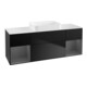 V&B Waschtischunterschrank Wandbeleuchtung Finion 160x60,3x50,1cm, Rg A m Lac, bla m Lac-1