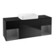 V&B Waschtischunterschrank Wandbeleuchtung Finion 160x60,3x50,1cm, Rg A m Lac, bla m Lac-1