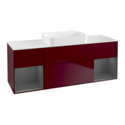 V&B Waschtischunterschrank Wandbeleuchtung Finion 160x60,3x50,1cm, Rg A m Lac, Peo m