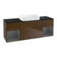 V&B Waschtischunterschrank Wandbeleuchtung Finion 160x60,3x50,1cm, Rg A m Lac, wal ven-1