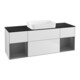 V&B Waschtischunterschrank Wandbeleuchtung Finion 160x60,3x50,1cm, Rg A m Lac, wh. m Lac-1