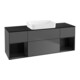 V&B Waschtischunterschrank Wandbeleuchtung Finion 160x60,3x50,1cm, Rg b m Lac, Anthrac. m-1
