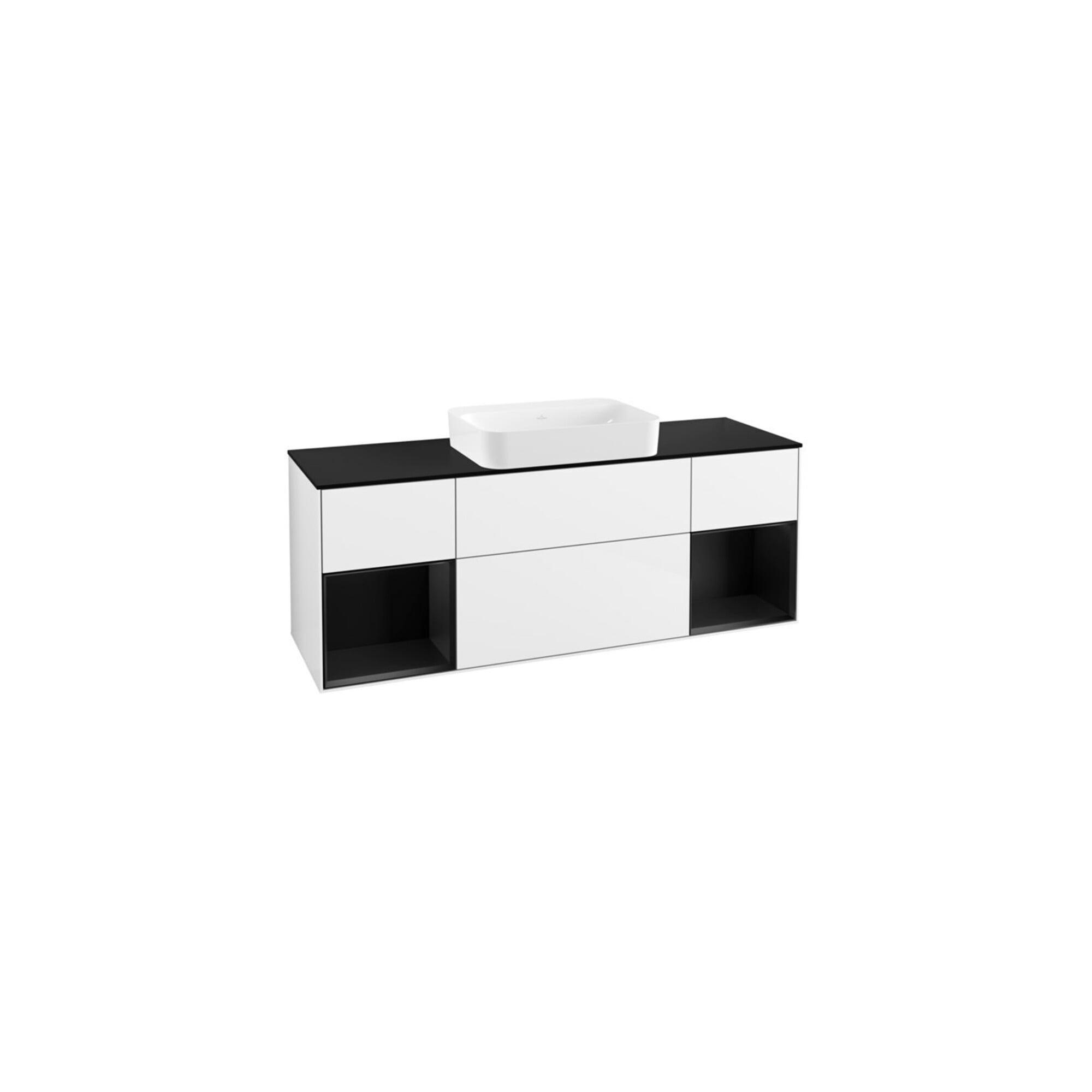 V&B Waschtischunterschrank Wandbeleuchtung Finion 160x60,3x50,1cm, Rg b m Lac, glo wh. Lac ; Villeroy & Boch