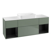 V&B Waschtischunterschrank Wandbeleuchtung Finion 160x60,3x50,1cm, Rg b m Lac, Oli. m Lac