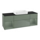 V&B Waschtischunterschrank Wandbeleuchtung Finion 160x60,3x50,1cm, Rg Ol m Lac, Oli. m Lac-1
