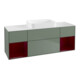 V&B Waschtischunterschrank Wandbeleuchtung Finion 160x60,3x50,1cm, Rg Peo m La, Oli. m Lac-1