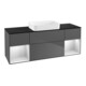 V&B Waschtischunterschrank Wandbeleuchtung Finion 160x60,3x50,1cm, Rg w m Lac, Anthrac. m-1