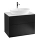 V&B Waschtischunterschrank Wandbeleuchtung Finion 80x60,3cm, Abd.-Pl. wh. m, bla m lacquer-1