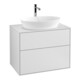 V&B Waschtischunterschrank Wandbeleuchtung Finion 80x60,3cm, Abd.-Pl. wh. m, wh. m lacquer-1