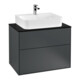 V&B Waschtischunterschrank Wandbeleuchtung Finion 80x60,3x50,1cm, Pl bla m, md bl. m Lac-1