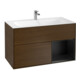 V&B Waschtischunterschrank Wandbeleuchtung Finion 99,6x59,1cm, Reg re bla m Lac, wal ven-1