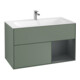 V&B Waschtischunterschrank Wandbeleuchtung Finion 99,6x59,1cm, Rg r md b m Lac, Oli. m Lac-1