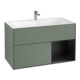 V&B Waschtischunterschrank Wandbeleuchtung Finion 99,6x59,1cm, Rg re bla m Lac, Oli. m Lac-1