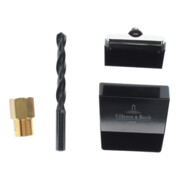 V&B Wasserzulauf 15x22x6,5cm, black matt