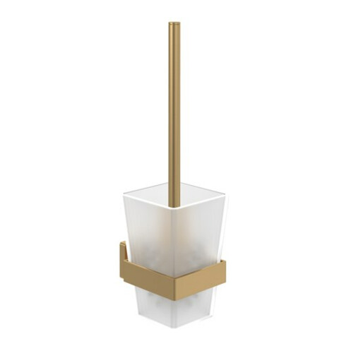 V&B WC-Bürstengarnitur Elements Striking 94x340x118mm, Gl sat, m Bürste, b gol