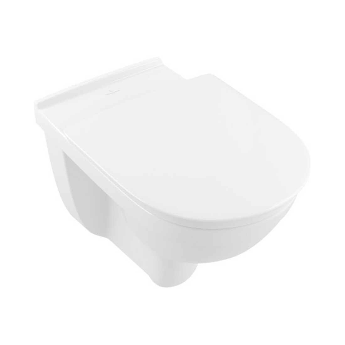 V&B WC mural, cuvette à chasse profonde VICARE 36x59,5cm, D-Flush, sortie horizontale, blanc A-bac C+