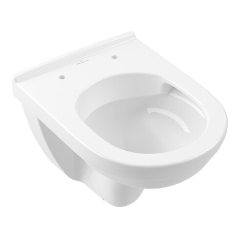 V&B WC mural, cuvette suspendue O.NOVO Compact 36x49cm, évac. arrière, sans rebord, D-Flush, blanc C+
