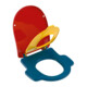 V&B WC-Siège O.Novo Kids pour enfant, Bleu Océan/Jaune Soleil/Rouge Cerise-1