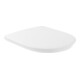 V&B WC-Siège VICARE Fixation inférieure, charnière inox, blanc-1