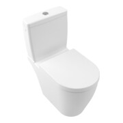 V&B WC-Sitz AVENTO st. wh. C+, Quick-R Scharn., Softclosing