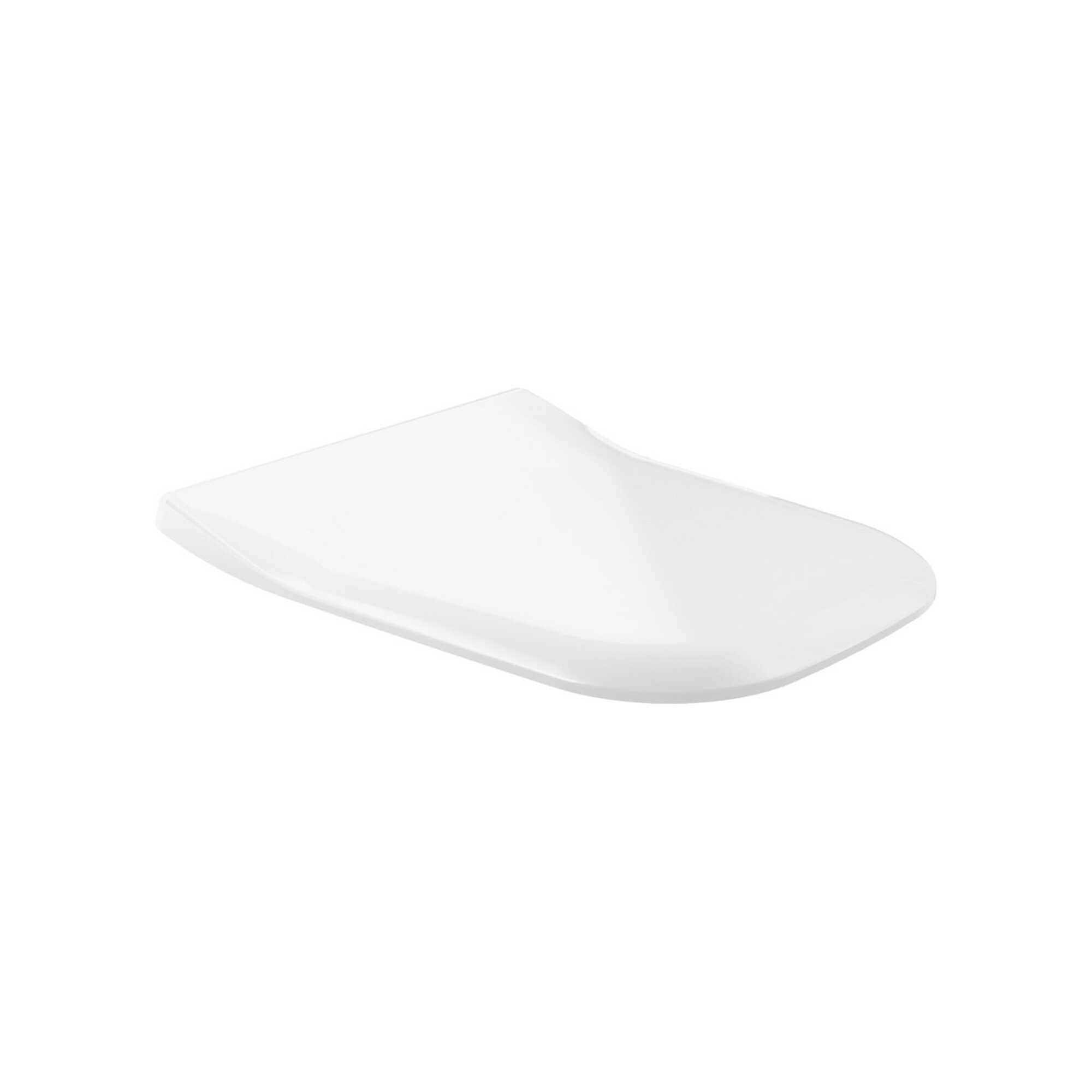 V&B WC-Sitz Compact-Joyce Softclosing-Scharniere Edelstahl, weiß ; Villeroy & Boch