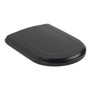 V&B WC-Sitz Hommage Softcl.-Scharnier ES, pure black C-plus