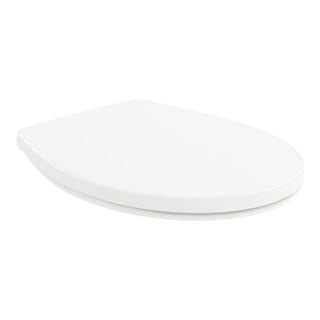 V&B WC-Sitz Newo we., 36,8x44,5cm, ov., Scharn. a ES, S-C