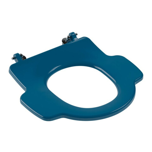 V&B WC-Sitz O.NOVO KIDS f Kind., Scharn. Edelstahl, Ocean Blue