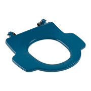 V&B WC-Sitz O.NOVO KIDS f Kind., Scharn. Edelstahl, Ocean Blue