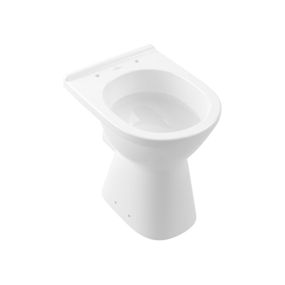 V&B WC suspendu à chasse plate VICARE 35,5x49 cm, sans rebord, sortie horizontale, blanc C+
