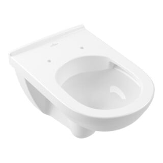 V&B WC suspendu, cuvette à chasse profonde O.NOVO 36x56, évac. horiz., sans rebord, blanc