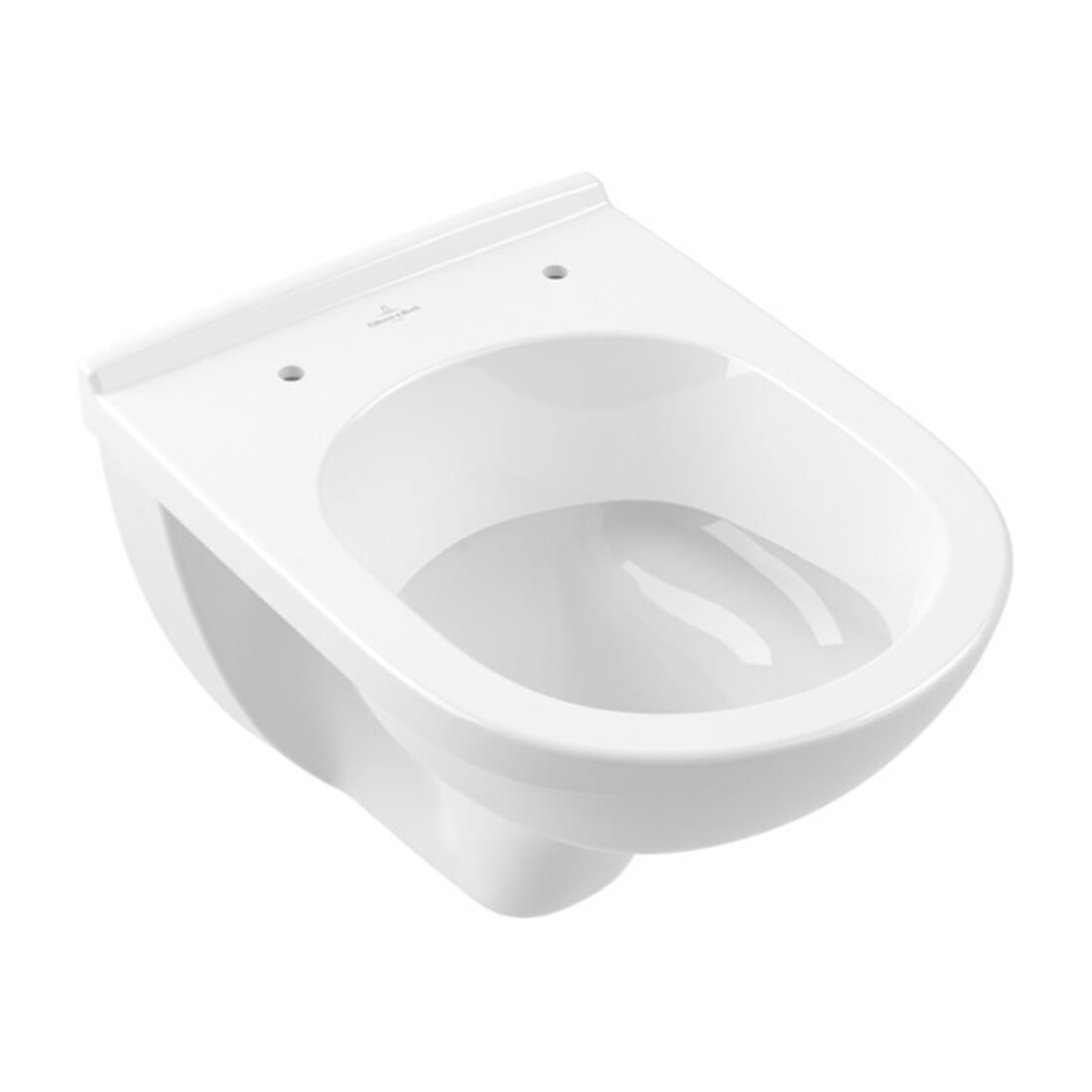 V&B WC suspendu, cuvette à chasse profonde O.NOVO Compact 36x49cm, sortie horizontale, blanc