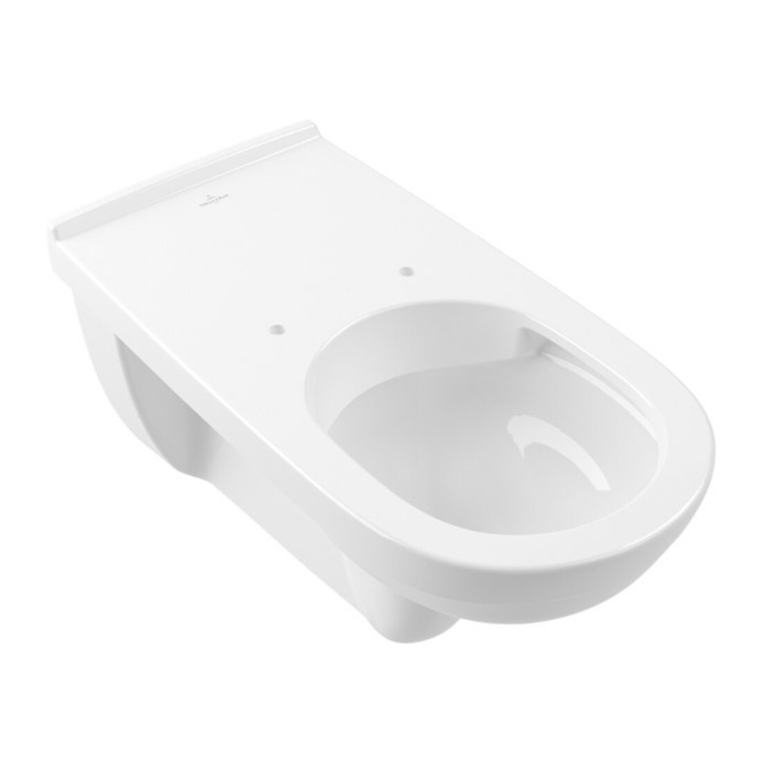 V&B WC suspendu, cuvette à chasse profonde VICARE 36x70cm, D-Flush, évac. horizontale, blanc