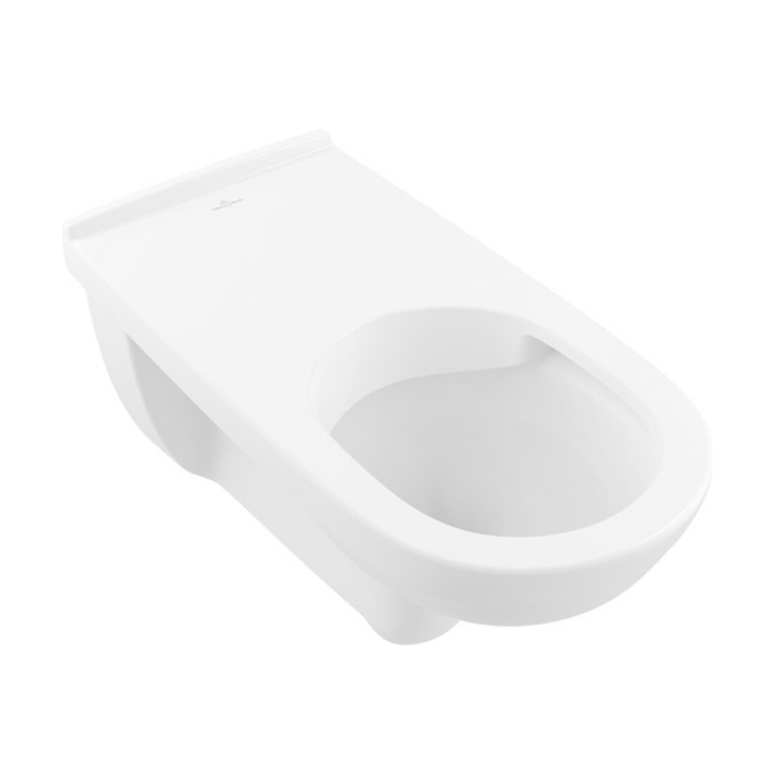 V&B WC suspendu, cuvette à chasse profonde VICARE 36x70cm, D-Flush, évac. horizontale, blanc