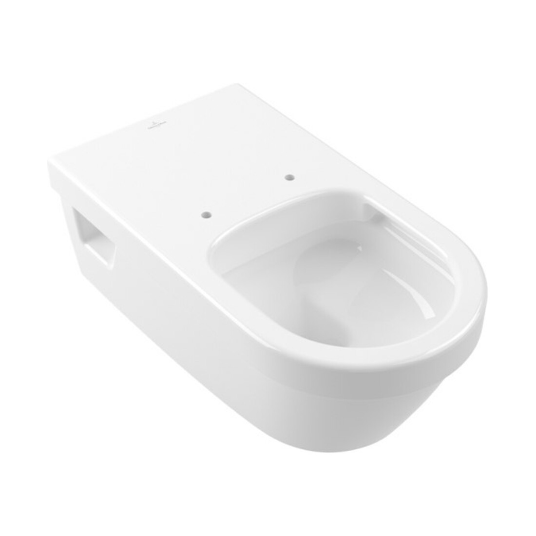 V&B WC suspendu, cuvette à chasse profonde VICARE 37x70 cm, D-Flush, évacuation horizontale, blanc