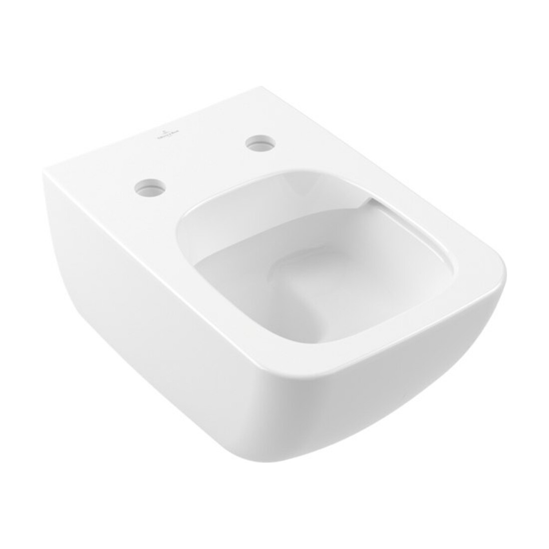 V&B WC suspendu, cuvette profonde VENTICELLO 37,5x56cm, D-Flush, sans rebord, blanc C-plus