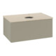 V&B Waschtischunterschrank mit Frontstruktur -Beleuchtung Antao 80x36x50cm, HL, WBP botti., st. Gr m Lac-1