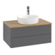 V&B Waschtischunterschrank mit Frontstruktur -Beleuchtung Antao 80x36x50cm, HL, WBP hon. Oa, A m Lac-3