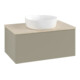 V&B Waschtischunterschrank mit Frontstruktur -Beleuchtung Antao 80x36x50cm, WBP botti., st. Gr m Lac-1