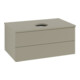 V&B Waschtischunterschrank mit Frontstruktur -Beleuchtung Antao 80x36x50cm, WBP-farbe Lac, st. Gr m Lac-1