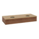 V&B Waschtischunterschrank mit Frontstruktur, mit Beleuchtung Antao 120x19x50cm, HL, WBP hon. Oa, w. wal-3