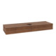 V&B Waschtischunterschrank mit Frontstruktur, mit Beleuchtung Antao 160x50cm, WBP-farbe w. wal, warm walnut-1