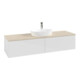 V&B Waschtischunterschrank ohne Frontstruktur -Beleuchtung Antao 160x50cm, HL, WBP botti., glo wh. Lac-3